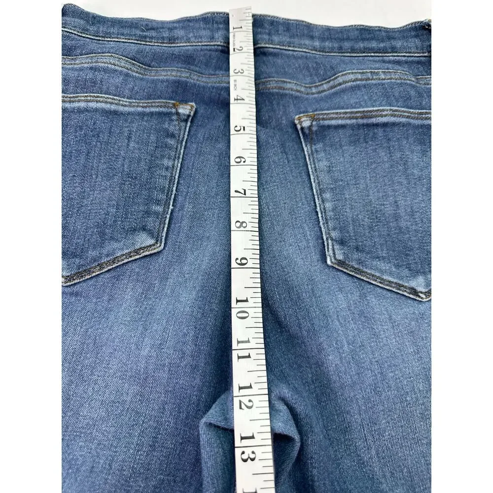 FRAME Le High Straight Jeans Size 29 Medium Wash High Rise Straight Leg Denim - Picture 11 of 13